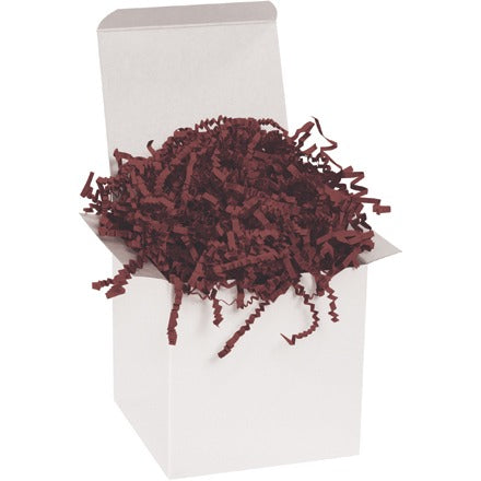 BSC PREFERRED Bsc Preferred CP10F Crinkle Cut Paper Shred Burgundy