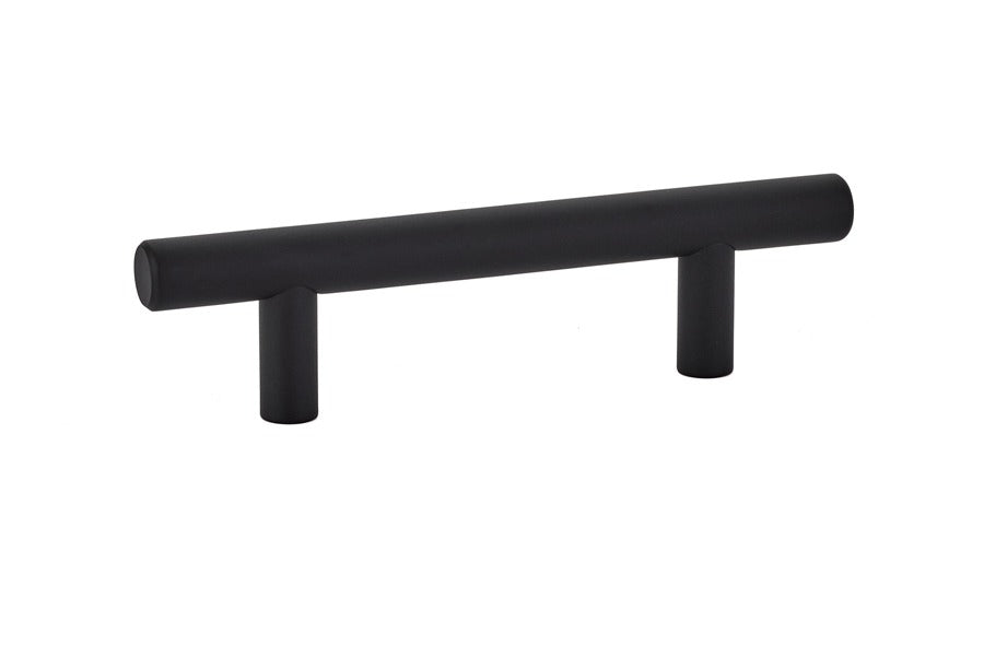 EMTEK Emtek 86358US19 Brass Bar Cabinet Pull Flat Black