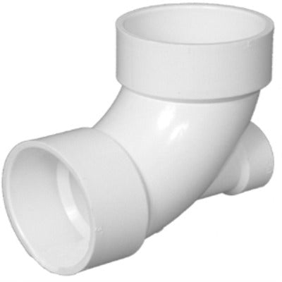 CHARLOTTE PIPE Charlotte Pipe Pvc 00303 0600HA Dwv Low Heel Inlet Elbow