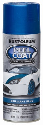 RUST-OLEUM Rust-oleum 283781 Peel Coat Spray 11 Oz Brilliant Blue Matte