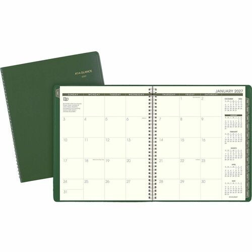 AT-A-GLANCE At-a-glance AAG70260G60 Monthly Planner 13-month Wirebound