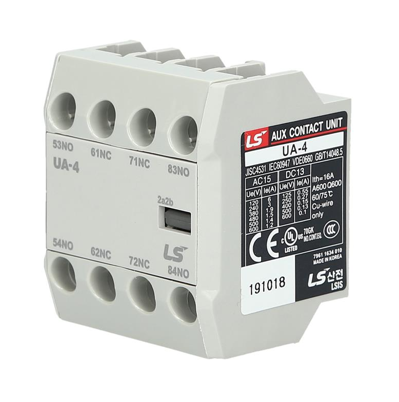 LS ELECTRIC Ls Electric 83361634048 Auxiliary Contact 2NO2NC