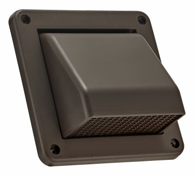 LAMBRO INDUSTRIES Lambro Industries 604B Fixed Air Intake Louver Vent 4 in
