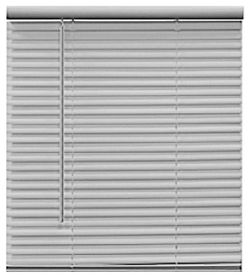 HOMEPOINTE 2964LFC Cordless Pvc Mini Blind 28x64 Inches White