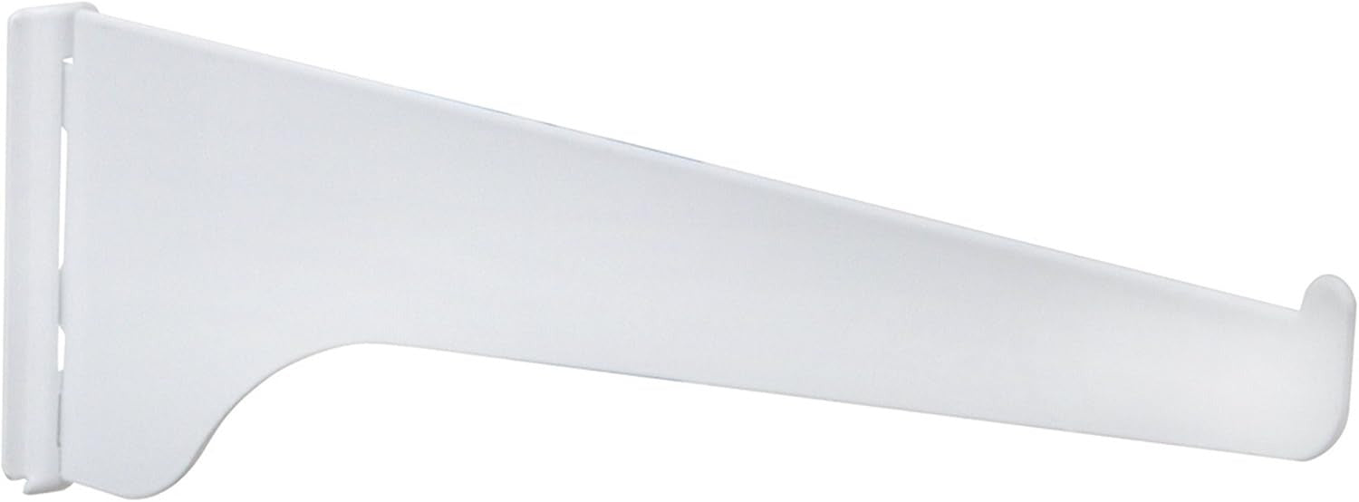 KNAPE & VOGT Knape & Vogt 180 WH 10 180 Series regular-duty single-slot shelf bracket 10 in