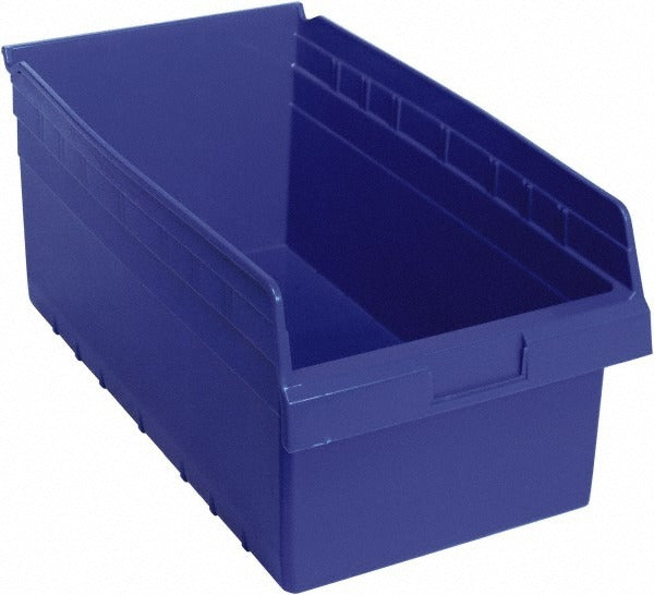 QUANTUM STORAGE SYSTEMS Quantum Storage QSB810BL Hopper Shelf Bin Blue
