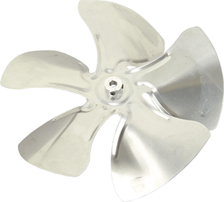 Emerson 083-0118-00 Fan Blade, 11 Dia 5-Blade CW 30 Degree Pitch 3/8 Hub