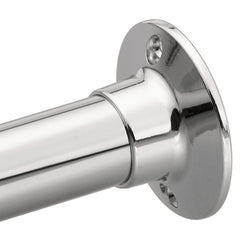 Moen 63-F Donner Shower Rod Flange Set in Polished Chrome