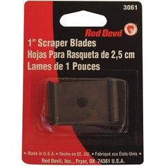 Red Devil 3061 Single-Edge Paint Scraper Blade 1 Inch