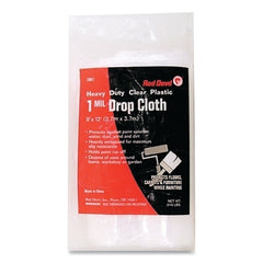 Red Devil 3961 Plastic Drop Cloth 1 Mil