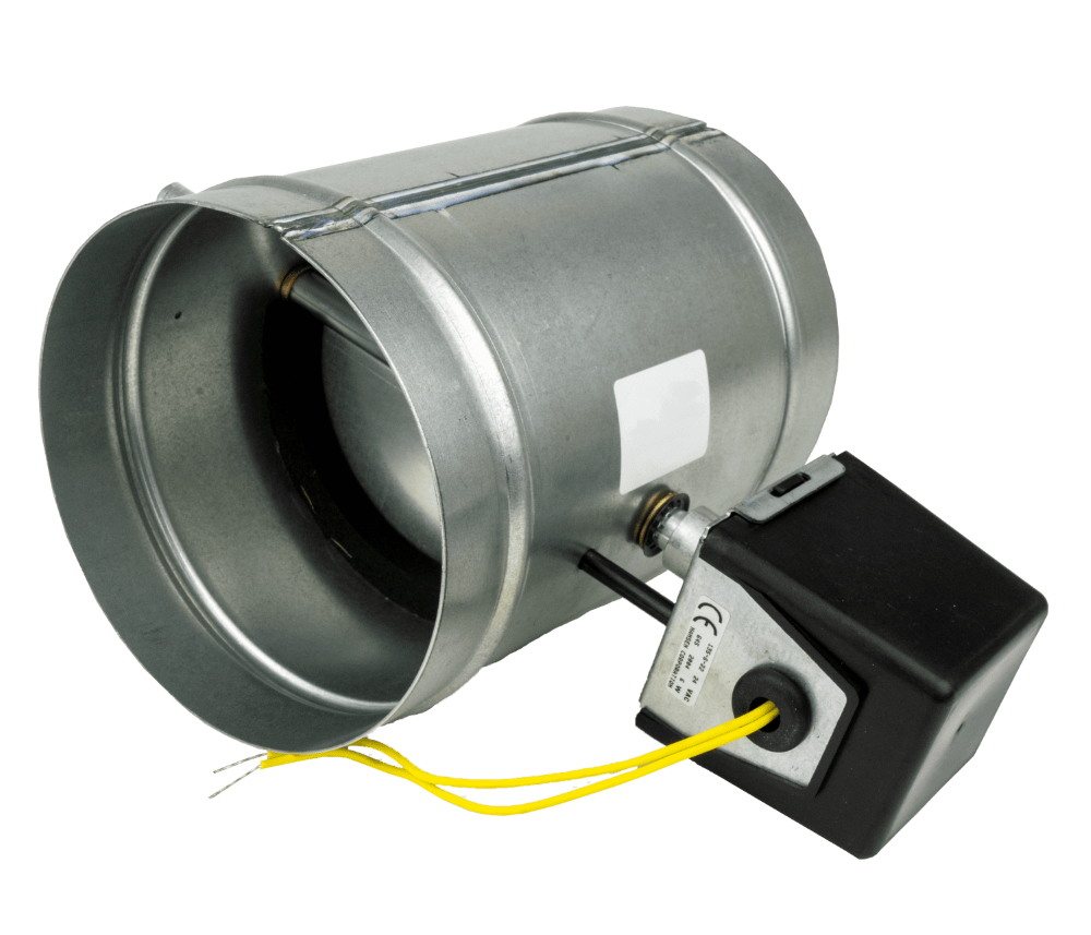 IO HVAC CONTROLS Io Hvac Controls OAD-09-24V Fresh Air Intake Damper 9 in