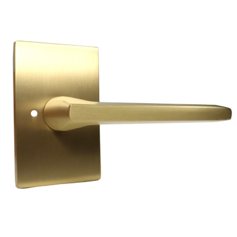 EMTEK Emtek 5212HLOUS4RH Helios Lever Privacy Set Satin Brass
