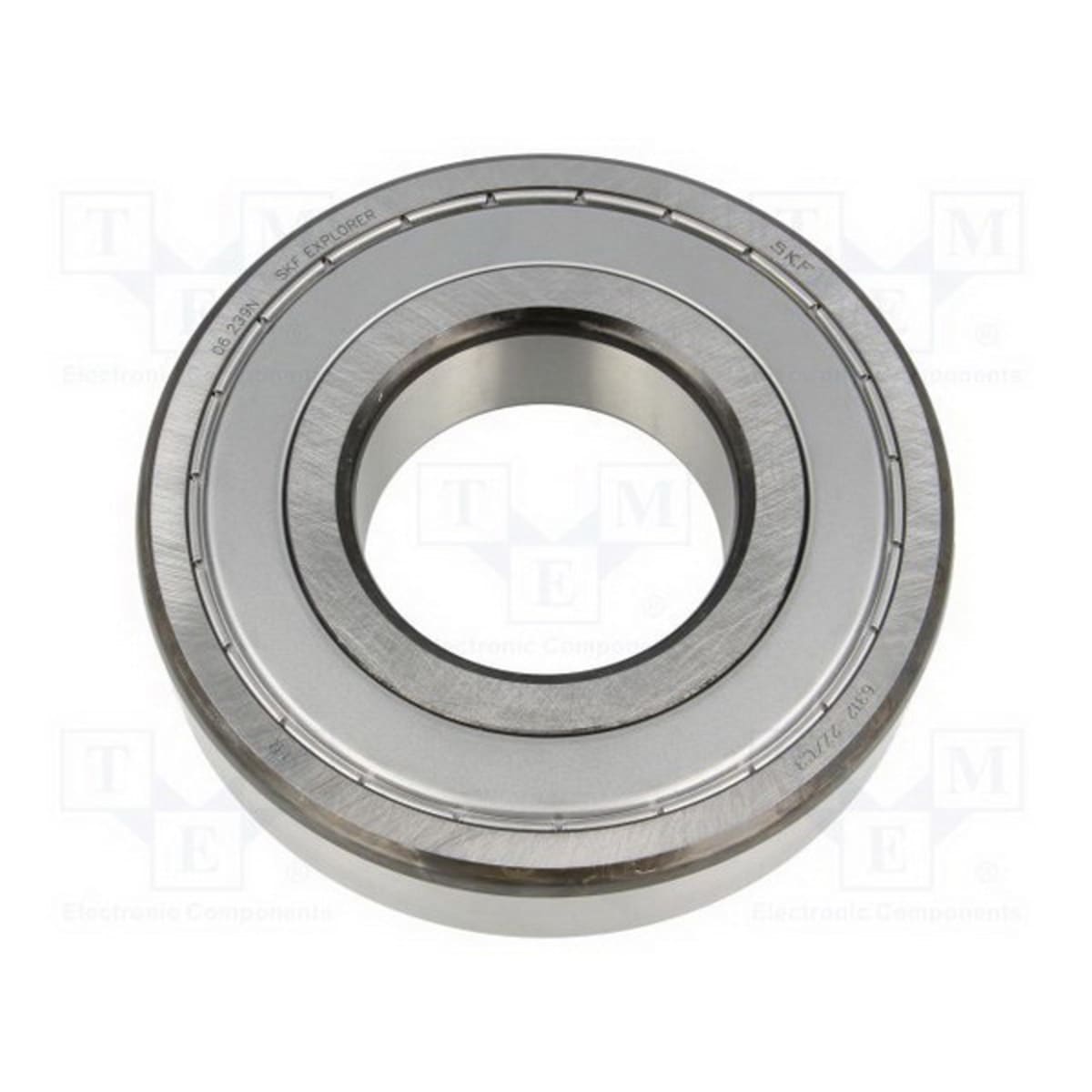 SKF 6312ZJEM Radial/Deep Groove Ball Bearing - 60 mm ID, 130 mm OD, 31 mm Width, Double Shielded