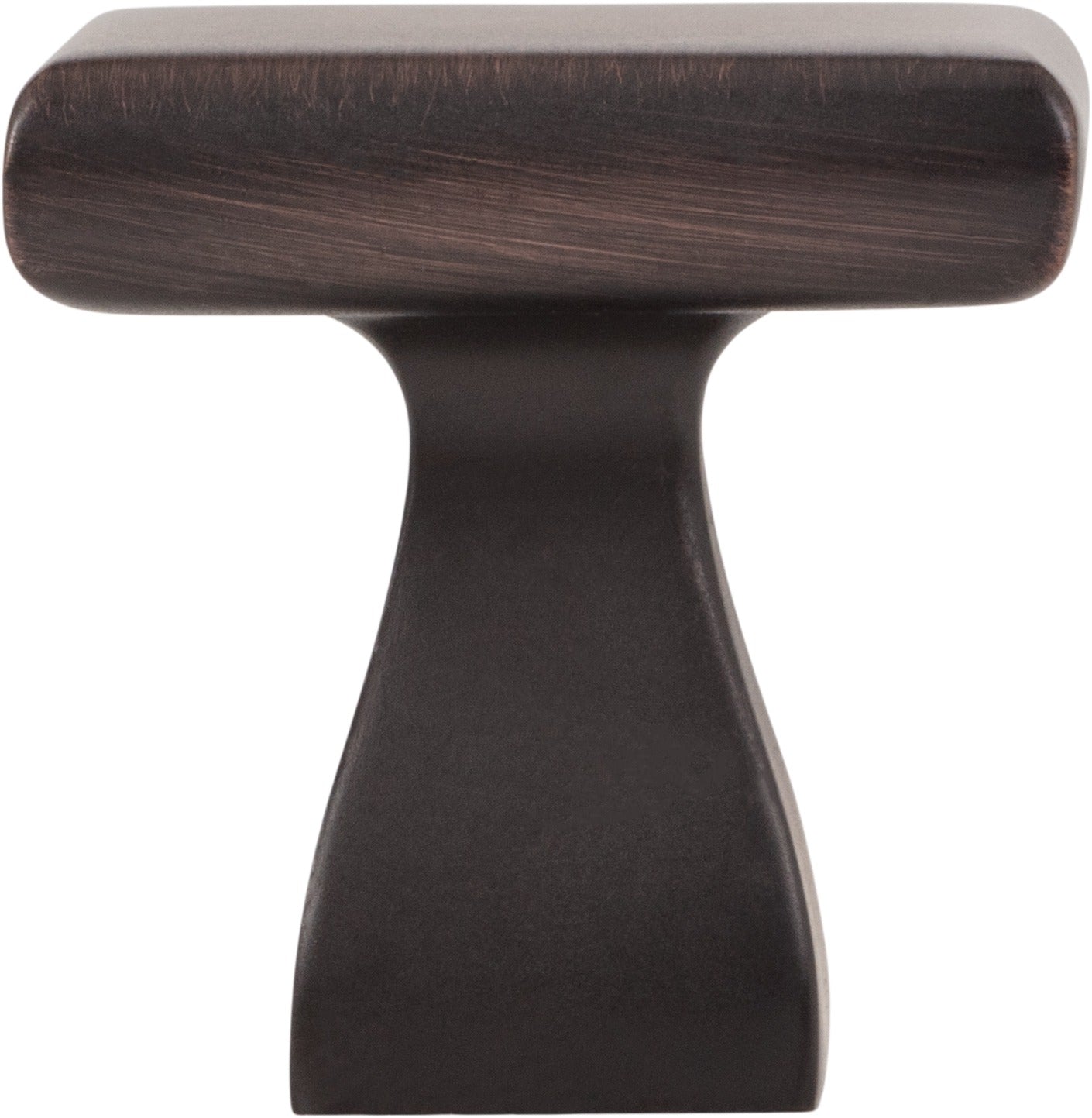 ELEMENTS Elements 449DBAC Square Cabinet Knob Brushed Oil Rubbed Bronze