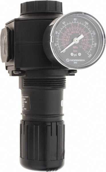 NORGREN Norgren R74G-4AK-RMG Compressed Air Regulator 220 Cfm