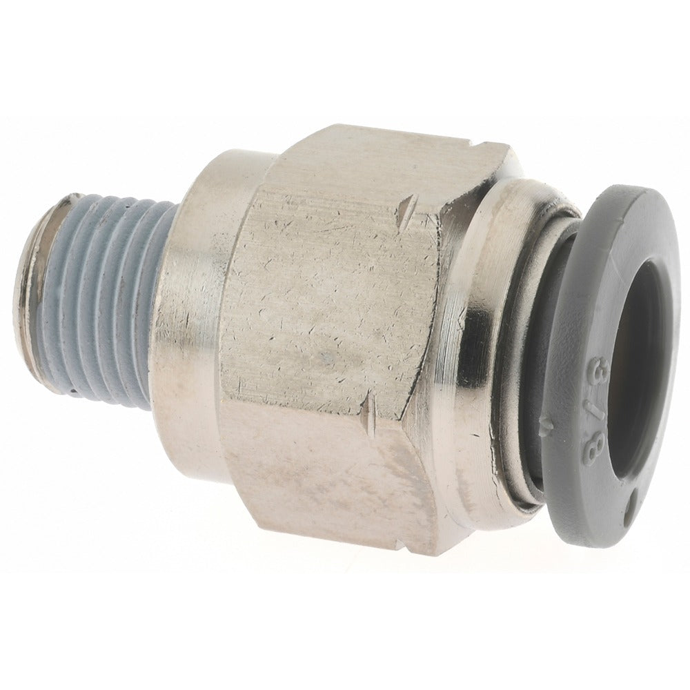 NORGREN Norgren C24250618 Push-to-connect Adapter 3/8 in Od Brass
