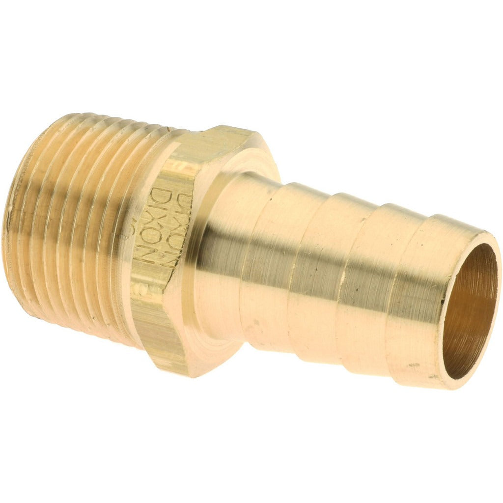 DIXON VALVE & COUPLING Dixon Valve Coupling DV-00215 Barbed Hose Adapter Brass