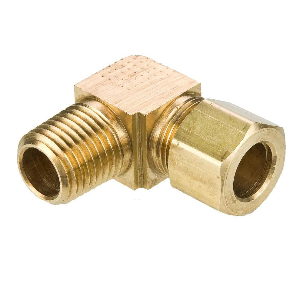 PARKER Parker 269C-7-6 Compression Male Elbow 3/8-18 Brass