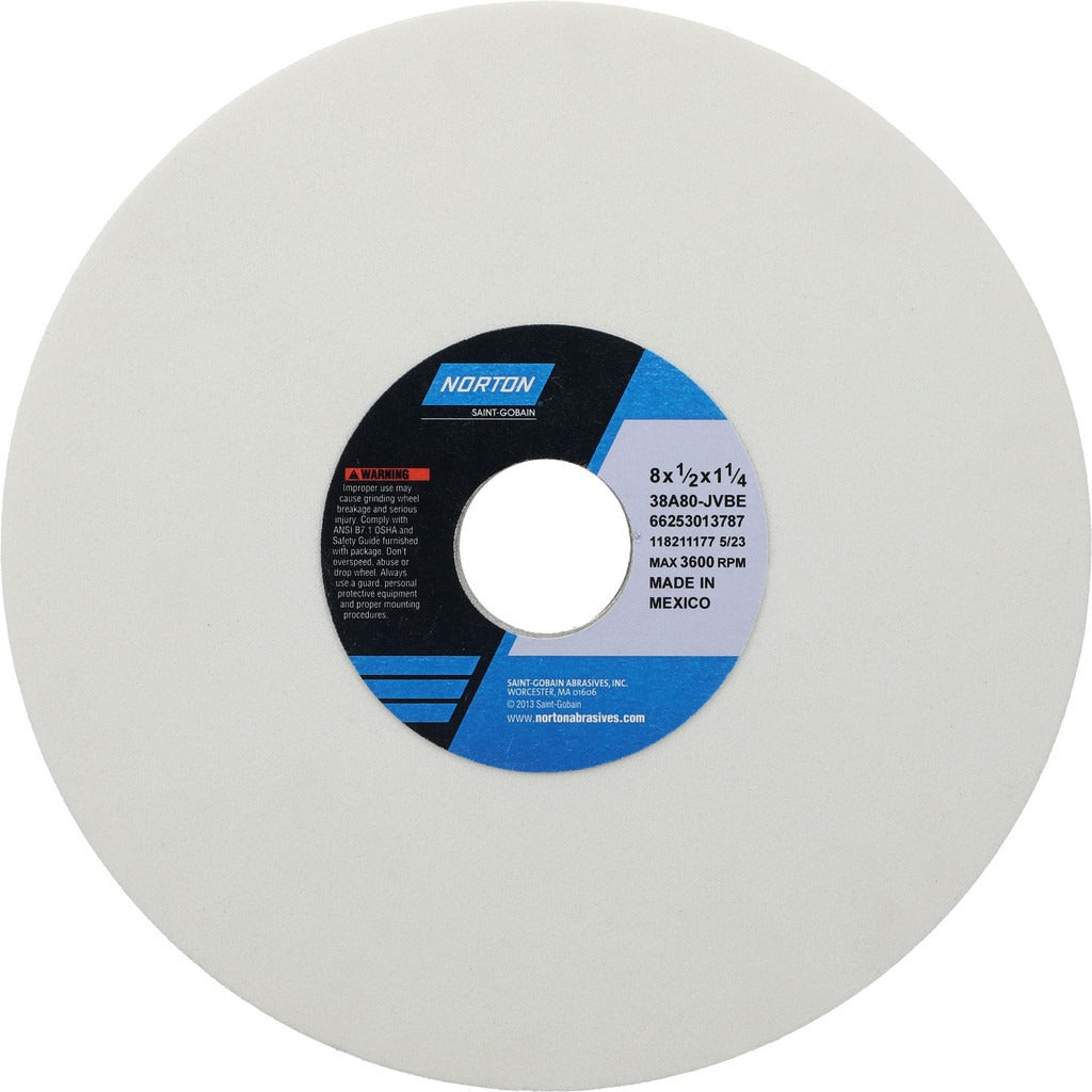 NORTON Norton 66253013787 Surface Grinding Wheel 80 Grit Type 1
