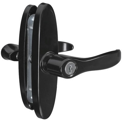 NATIONAL HARDWARE National Mfg N349-381 Decorative Latch Lever Black 3 Pack