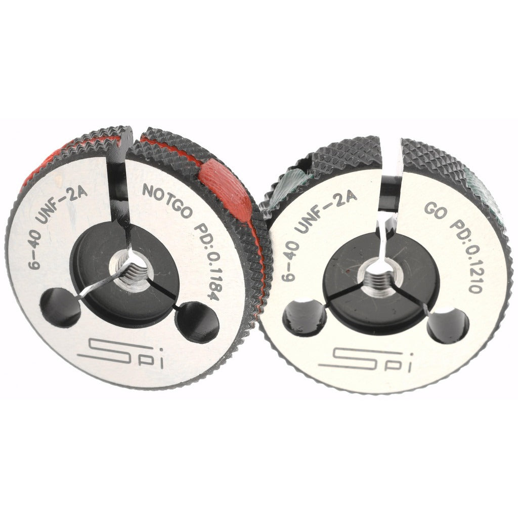SPIROTHERM Spi 23-137-3 Threaded Ring Gage 6-40 Class 2A Go No Go