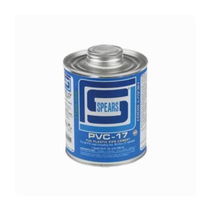 Spears PVC17G-040 Gallon PVC-17 Heavy Body Gray PVC