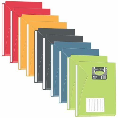 C-LINE C-line CLI63160 Expanding Poly File Folder 10-pack