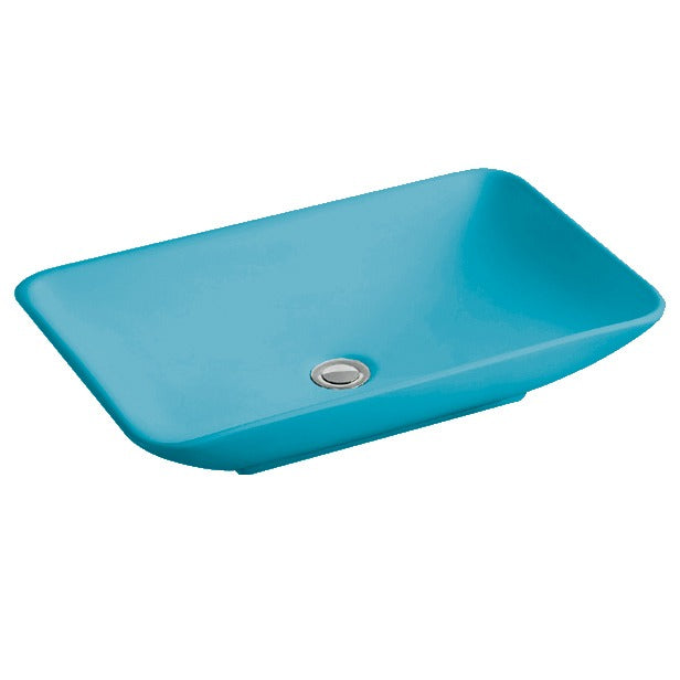 DAKOTA Dakota Plumbing DSE-VCV00MBL Valenor Vessel Sink Blue