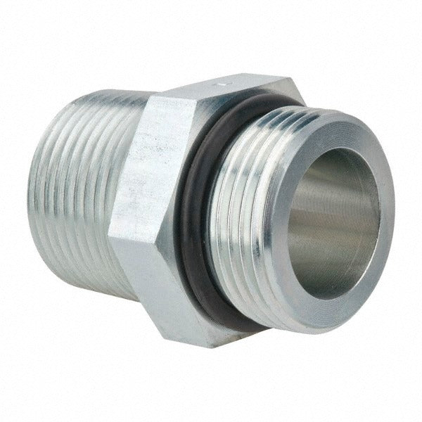 PARKER Parker 16-1 F5OF-S Pipe Adapter 4500 Psi Zinc-plated Steel