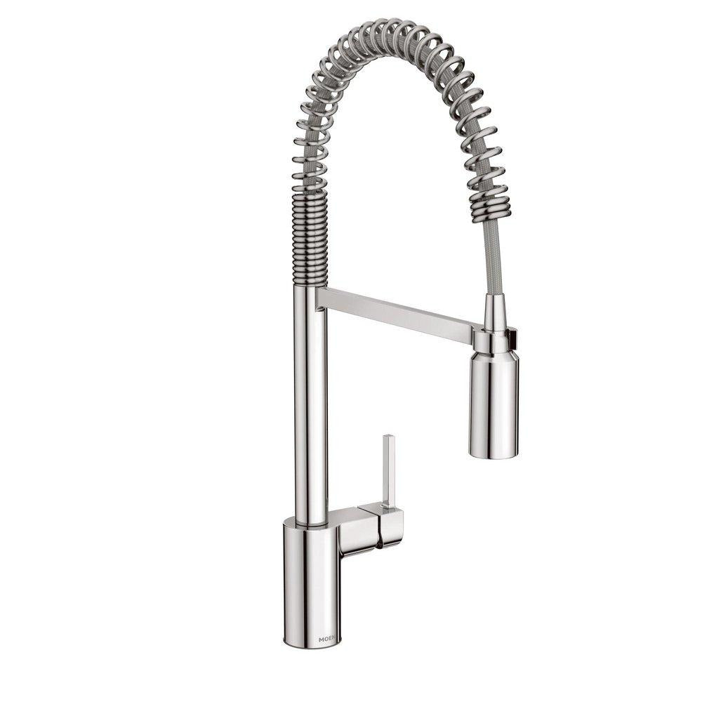 MOEN MOEN 5923 Align Chrome One-Handle Pre-Rinse Spring Pulldown Kitchen Faucet