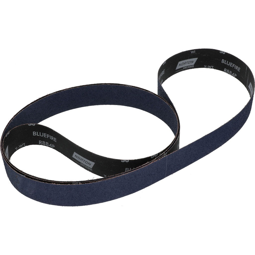 NORTON Norton 78072750013 Abrasive Belt 50 Grit 2x132 in Zirconia