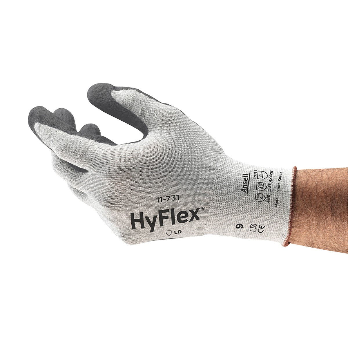 ANSELL Ansell 11731090 HyFlex Cut Resistant Glove Size 9 (Pair)
