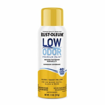 RUST-OLEUM Rust-oleum 388269 Low Odor Spray Paint Daisy Yellow 11 Oz
