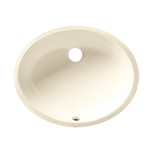 DAKOTA Dakota Plumbing Products US-1310B Undermount Oval Sink Biscuit