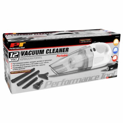 PERFORMANCE TOOL Wilmar Corporation W50012 12V Portable Vehicle Vacuum