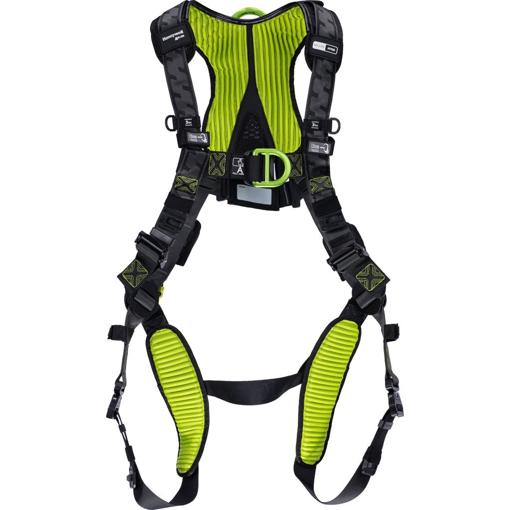 MILLER Miller H7IC2A3 Fall Protection Harness 420 Lb 2XL 3XL