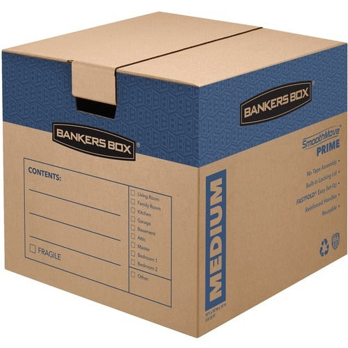 FELLOWES Fellowes FEL0062801 Medium Moving Storage Box 8-pack