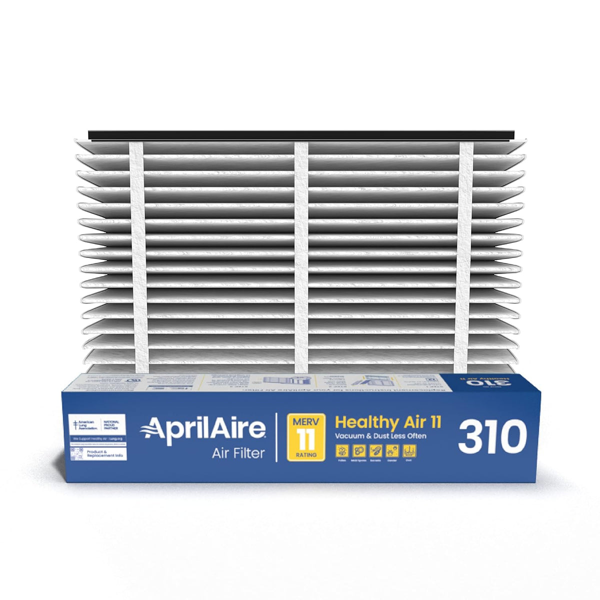 Aprilaire 310 - Clean Air, Air Filter For Aprilaire Whole-Home Air Purifiers, MERV 11, For Dust