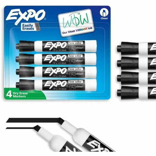 SHARPIE Newell Brands SAN80661A Dry-erase Marker Chisel Tip 4-pack