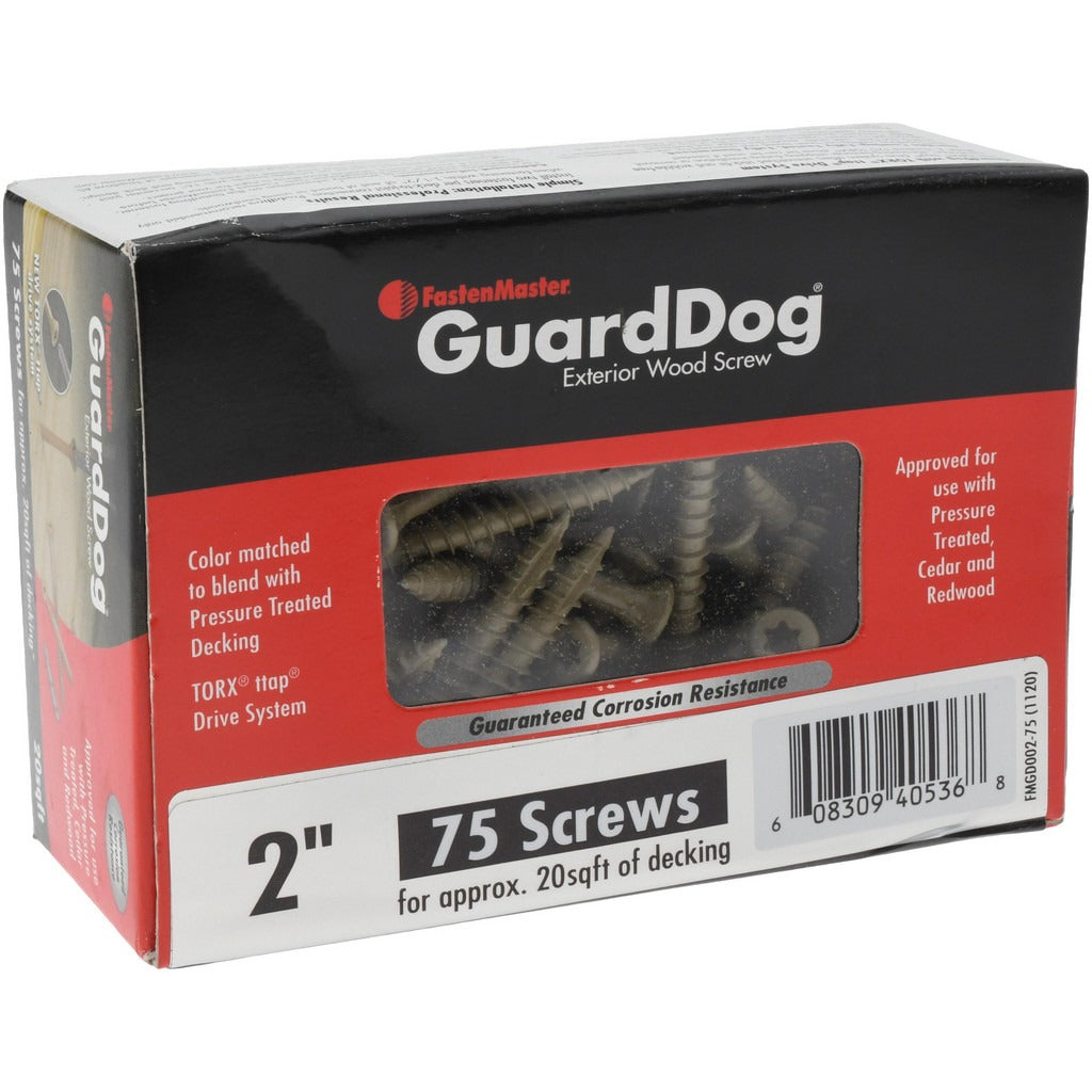 VALUE COLLECTION Value Collection GRDG2000075OP-075BX Deck Screw No12 2in 75pk
