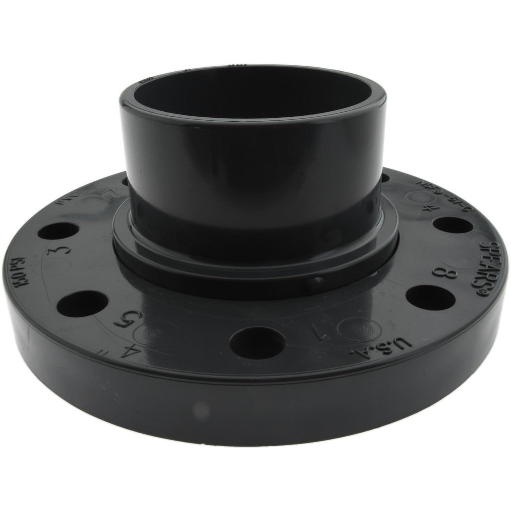VALUE COLLECTION Value Collection 856P-040 Pvc Spigot Pipe Flange Sch 80