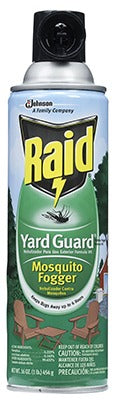 SC JOHNSON S C Johnson Wax 1601 Raid Yard Guard Outdoor Fogger 16 Oz