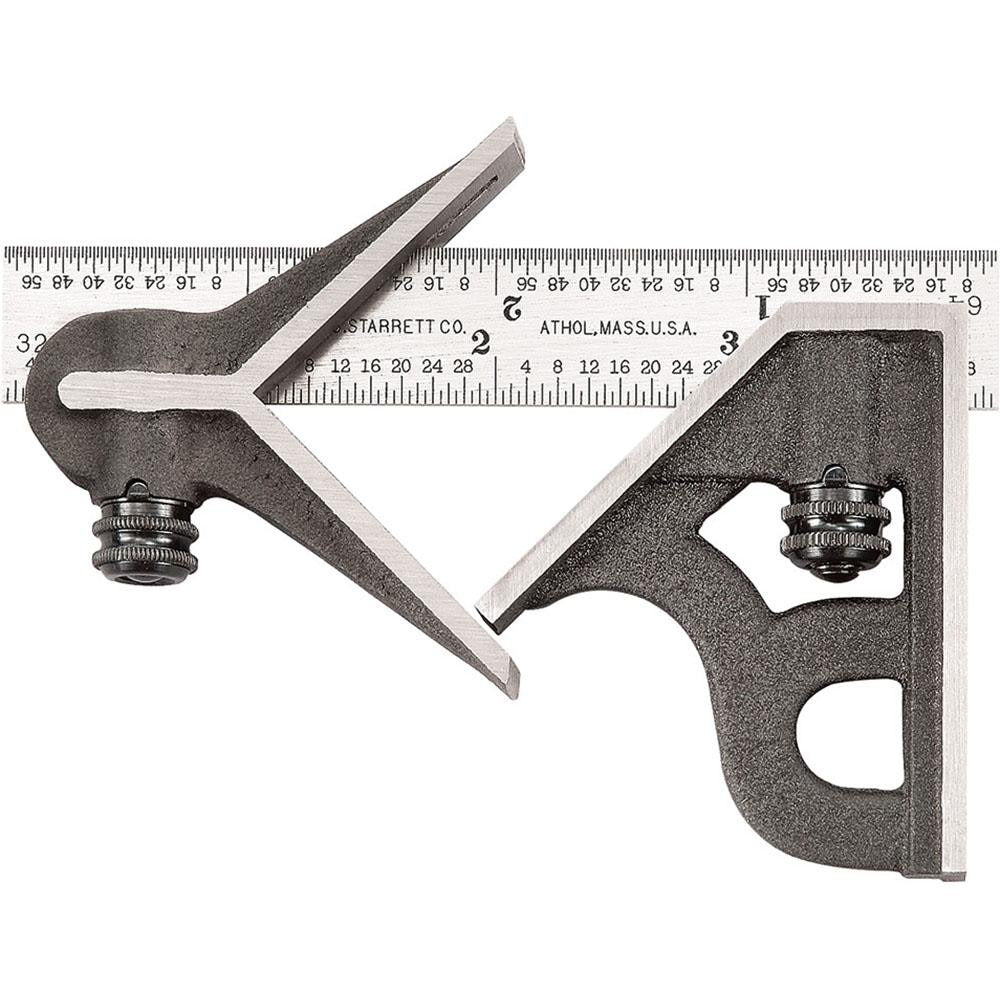 STARRETT Starrett 56361 4 Inch Combination Square Set 3 Piece