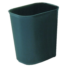 Rubbermaid Commercial FG254300BLA Fire Resistant Wastebasket 28 Quart Fiberglass Black