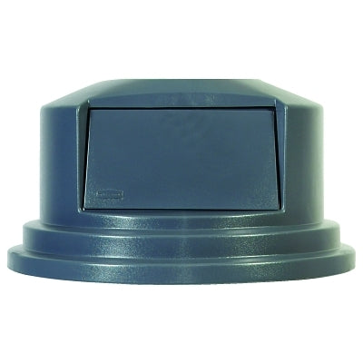 Rubbermaid Commercial FG265788GRAY Dome Lid For 55 Gallon Trash Container - Gray