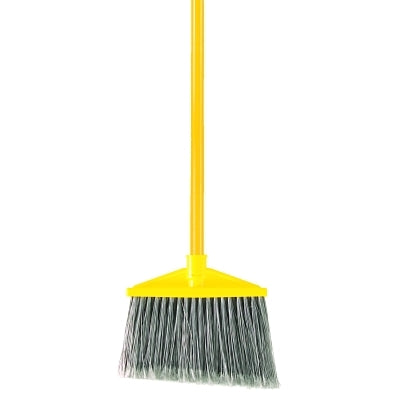 Rubbermaid Commercial FG637500GRAY Angled Broom 57 Inches Handle 10.5 Inches Block