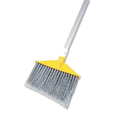 Rubbermaid FG638500GRAY Angled Broom 48 7/8 Inch Aluminum Handle Gray