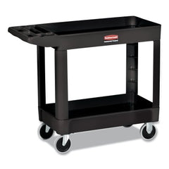 Rubbermaid Commercial FG450088BLA Utility Cart 500 lb Load Capacity 17-7/8 in W x 39-1/4 in D x 33-1/4 in H Black