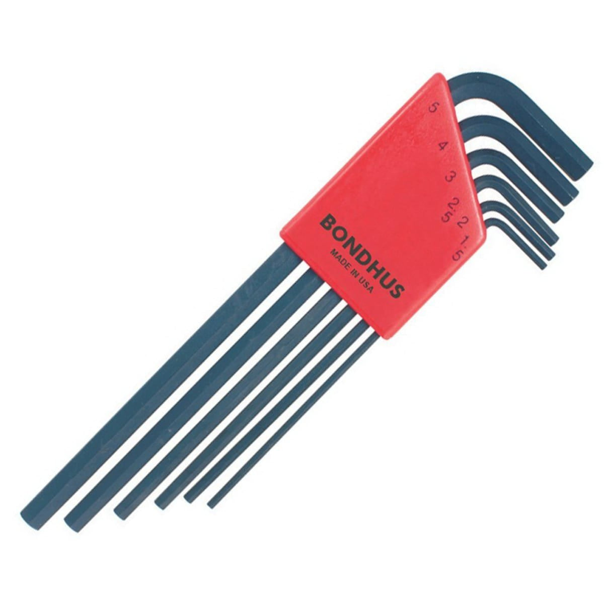 BONDHUS Bondhus 12146 6-piece hex L-wrench set 1.5-5 mm long