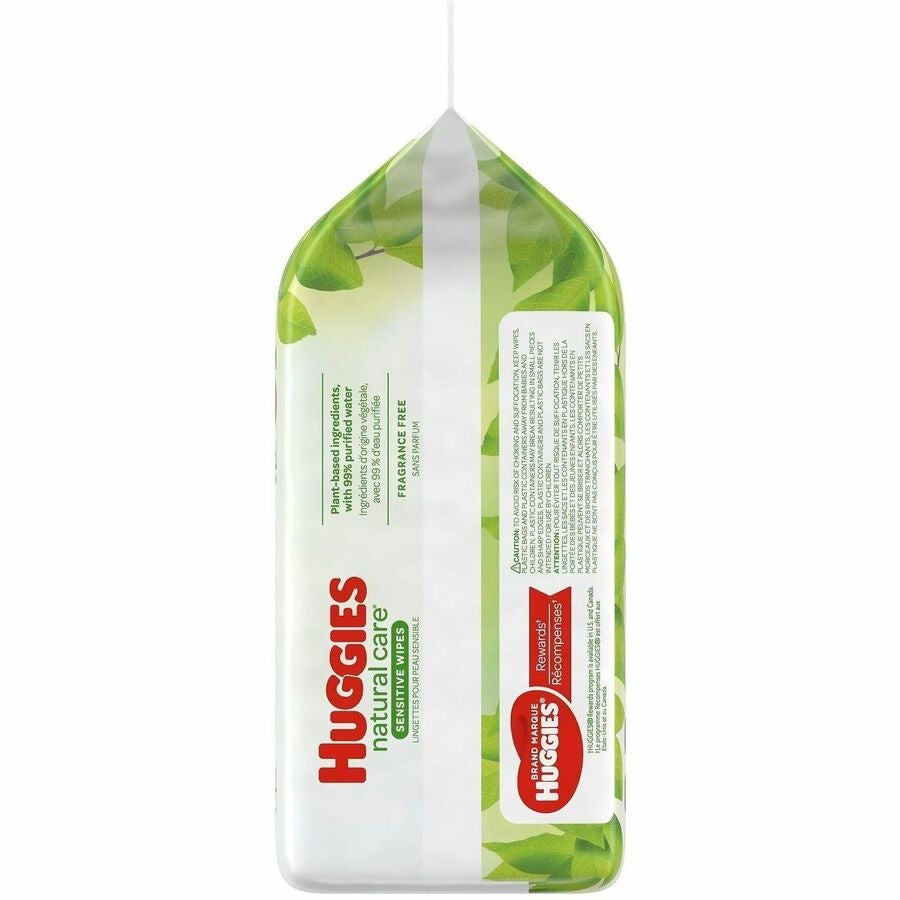 KIMBERLY-CLARK Kimberly-Clark KCC31816 Huggies Natural Care Sensitive Baby Wipes (184 Pack)